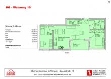 3 Zi.DG mit Balkon ca. 73 m² - Wohnung 10 - Zeppelinstr. 10, 79761 Waldshut-Tiengen - Neubau Wohnung kaufen 79761 Waldshut-Tiengen Bild klein