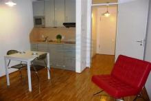 Apartment nähe O2: modernes möbliertes 1-Zimmer-Apartment mit 32qm / München-Moosach Wohnung mieten 80992 München Bild klein