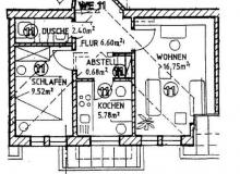 Gemütliche DG 2-Zimmer mit Laminat und EBK in guter Lage Wohnung mieten 09130 Chemnitz Bild klein