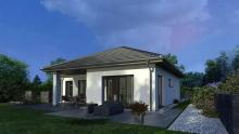 NEUBAU BUNGALOW mit überdachter Terrasse, KFW 40 Haus kaufen 30900 Wedemark Bild klein