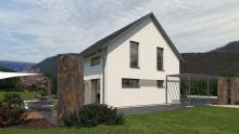 Neubau Design Haus zum Wohlfühlen KFW 40 Haus kaufen 49324 Melle Bild klein