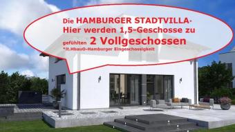 DIE HAMBURGER STADTVILLA - Hamburger Eingeschossigkeit Haus kaufen 21224 Rosengarten Bild mittel