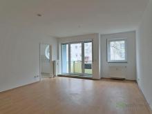 (12536_17) MGN: kleine 1-Raum-Wohnung mit Dusche und Balkon im Hochparterre, Kabel-TV und Hausservice inklusive Wohnung mieten 98617 Meiningen Bild klein