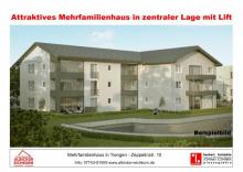 3 Zi. OG mit Balkon ca. 97 m² - Wohnung 8 - Zeppelinstr. 10, 79761 Waldshut-Tiengen - Neubau Wohnung kaufen 79761 Waldshut-Tiengen Bild klein