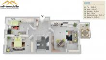 3 Zimmer-Wohnung in Mariental mit Balkon Wohnung mieten 38368 Mariental Bild klein