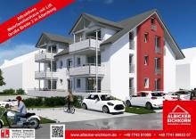 3 Zimmerwohnung OG mit Balkon ca. 86 m² mit Lift, Klimafreundlicher Neubau- Jestetten Altenburg Wohnung kaufen 79798 Jestetten Bild klein