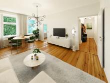 Attraktive, bezugsfreie 
2-Zimmeraltbauwohnung 
in Friedrichshain Wohnung kaufen 10243 Berlin Bild klein