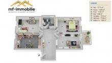 Balkon, 3-Zimmer, Küche, Bad in Mariental 98m2 Wohnung mieten 38368 Mariental Bild klein