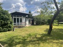 Baugrundstück mit massiven Gartenhaus Grundstück kaufen 03238 Finsterwalde Bild klein
