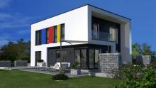 BAUHAUS-ARCHITEKTUR IN OKAL-DESIGN Haus kaufen 47506 Neukirchen-Vluyn Bild klein