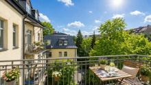 Bezugsfreie gepflegte Altbauwohnung mit Balkon im Münchner Westend Wohnung kaufen 80339 München Bild klein