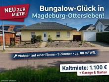 Bungalow zur Miete in Magdeburg-Ottersleben – Wohnen auf einer Ebene mit Garage und Garten Haus 39116 Magdeburg Bild klein