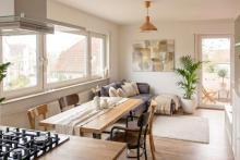 Charmante 2-Zimmer-Wohnung in Frankfurt-Bornheim – 5. Obergeschoss, Aufzug, Balkon & Ausblick Wohnung kaufen 60385 Frankfurt am Main Bild klein