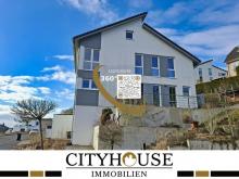 CITYHOUSE: TOP modernes, großes Energiesparhaus, KFW 55 mit Solaranlage, EBK, Kamin, Garten, Garage Haus kaufen 51491 Overath Bild klein