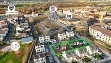 DIETZ: 3 Reihenhausgrundstücke mit Baugenehmigungen im neuen Babenhäuser Wohnquartier Kaisergärten! Grundstück kaufen 64832 Babenhausen Bild klein