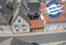 DIETZ: Modernisiertes Fachwerkhaus mit Nebengebäude - PV mit Speicher - in Schaafheim OT Mosbach! Haus kaufen 64850 Schaafheim Bild klein