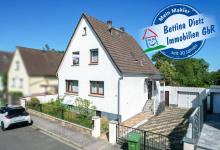 DIETZ: Modernisierungsbedürftiges Einfamilienhaus mit Garten in direkter Feldrandlage von Rollwald! Haus kaufen 63110 Rodgau Bild klein