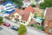 DIETZ: Wohn- und Geschäftshaus am Babenhäuser Bahnhof mit Biergarten und weiterem Baugrundstück! Gewerbe kaufen 64832 Babenhausen Bild klein