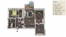 Domizil Küsterhof 3 Zimmer 95 m2, ein besonderes zu Hause Wohnung mieten 38108 Braunschweig Bild klein