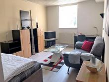 (EF0291_M) Erfurt: Daberstedt, möblierte 1-Raumwohnung für Wochenendheimfahrer, WLAN und Grundreinigungsservice Wohnung mieten 99099 Erfurt Bild klein