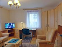 (EF0485_M) Dresden: Briesnitz, vollmöbliertes 1-Zimmer-Apartment mit separater Küche, WLAN inklusive, Hochparterre Wohnung mieten 01157 Dresden Bild klein