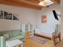 (EF0800_M) Weimar: Nordvorstadt, möbliertes helles Apartment mit Balkon nahe der Innenstadt, eigene Waschmaschine Wohnung mieten 99423 Weimar Bild klein
