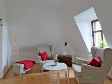 (EF0824_M) Dresden: Pieschen-Nord/Trachenberge, möblierte 1,5-Zimmer-Dachwohnung mit Aufzug, Wohnküche und WLAN Wohnung mieten 01129 Dresden Bild klein