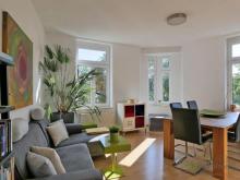(EF1078_M) Erfurt: Andreasvorstadt, möblierte Wohnung mit Balkon in einer Stadtvilla, ruhige Lage an der Gera Wohnung mieten 99089 Erfurt Bild klein