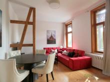 (EF1406_M) Weimar: Bad Berka, möblierte Wohnung über 2 Etagen in herrschaftlicher Villa am grünen Ortsrand Wohnung mieten 99438 Bad Berka Bild klein
