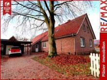 EFH * Fehnhaus * 5 ZKB * saniert * große Scheune * vermietet * Ausbaureserve * Haus kaufen 26676 Barßel Bild klein