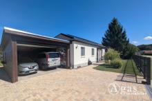 Ein Lebensgefühl statt nur vier Wände: Moderner Bungalow mit Pool, Sauna und großem Gartenparadies Haus kaufen 15306 Lindendorf Bild klein