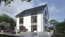 Einzugsfertige individuelle Doppelhaushälfte mit zwei vollgeschossen ausgebautem Dachgeschoss zum Kauf - OKAL Doppelhaus 04 Haus kaufen 45357 Essen Bild klein
