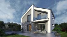 Einzugsfertiges individuelles und Luxuriöses Einfamilienhaus Pulthaus mit zwei Etagen und exklusiven Design Haus kaufen 42287 Wuppertal Bild klein