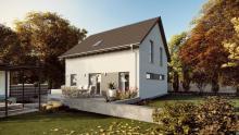 [FRANCE] OKAL baut in Frankreich - Ein Haus, das Herzen berührt - energiesparend & mit Grundstück Haus kaufen 66484 Dietrichingen Bild klein