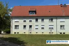 Geflegte 4-Zi.-Erdgeschosswohnung mit Gartenblick, zwei Kellerräumen und Garagenoption! Wohnung kaufen 16845 Breddin Bild klein