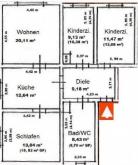 Gemütliche DG 4-Zimmer mit Laminat und Wannenbad in ruhiger Lage! Wohnung mieten 08141 Reinsdorf (Landkreis Zwickau) Bild klein