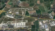 Gewerbegrundstück am Flughafen Leipzig zu verkaufen Grundstück kaufen 04435 Schkeuditz Bild klein