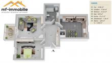 großzügige Erdgeschosswohnung 2 Zimmer 84m² mit Einbauküche Wohnung mieten 38368 Mariental Bild klein