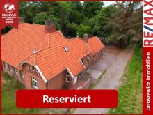 * Historische Denkmalgeschützte Doppelhaushälfte (rechts) in Wymeer, Ostfriesland * Komplett saniert 2022 * Haus kaufen 26831 Bunde Bild klein