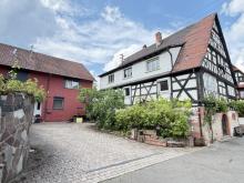 Historisches Fachwerkensemble von 1593-restauratorische Rarität mit modernem Wohnhaus und einzigartig Haus kaufen 76889 Schweigen-Rechtenbach Bild klein
