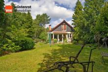 Idyll am Wasser: Ferienhaus zur ganzjährigen Nutzung: mit eigenem Bootssteg am 918 m² Grundstück Haus kaufen 15528 Spreenhagen Bild klein
