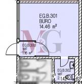 Kleine Bürofläche mit WC zur Miete Gewerbe mieten 26386 Wilhelmshaven Bild klein