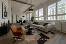 Loft - Atelier - Wohnung in cooler Umgebung in der Wunnensteinstr. im Osten Wohnung mieten 70186 Stuttgart Bild klein