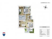 Moderne EG (Rechts) Eigentumswohnung in Leer, Ostfriesland * Effizienzklasse A* KW40 * Terrasse* Gartenanteil * Fertigstellung: Frühsommer 2026 Wohnung kaufen 26789 Leer (Ostfriesland) Bild klein