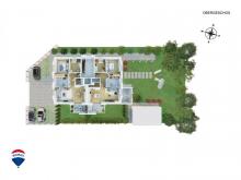 Moderne Eigentumswohnung (DG Links) in Leer, Ostfriesland * Effizienzklasse A+ * KW40 *Fahrstuhl * Balkon * Fertigstellung: Frühsommer 2026 * Wohnung kaufen 26789 Leer (Ostfriesland) Bild klein