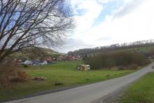 mögliches Bauland mit Fernblick in Feldrandlage Grundstück kaufen 37619 Heyen Bild klein