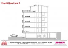 Neubau Waldshut - 3,0 Zimmerwohnung Obergeschoss 3 mit Lift Wohnung kaufen 79761 Waldshut-Tiengen Bild klein
