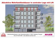 Neubau Waldshut - 3,0 Zimmerwohnung Obergeschoss 2 mit Lift Wohnung kaufen 79761 Waldshut-Tiengen Bild klein