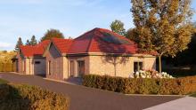 Provisionsfrei! Modern, energieeffizient und barrierefrei: Ihr neuer Doppelbungalow Haus kaufen 26847 Detern Bild klein