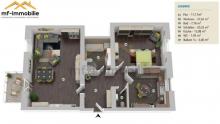 ruhige Lage in Mariental 95 m2 2-Zimmer Küche, Bad, Gäste WC, Wohnung mieten 38368 Mariental Bild klein